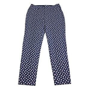 RLX Ralph Lauren Women's Golf Pants Sz 10 Nylon Stretch Athletic Slim Fit Blue